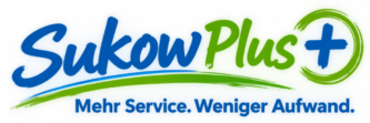 SukowPlus Logo mit Pinselschwung2